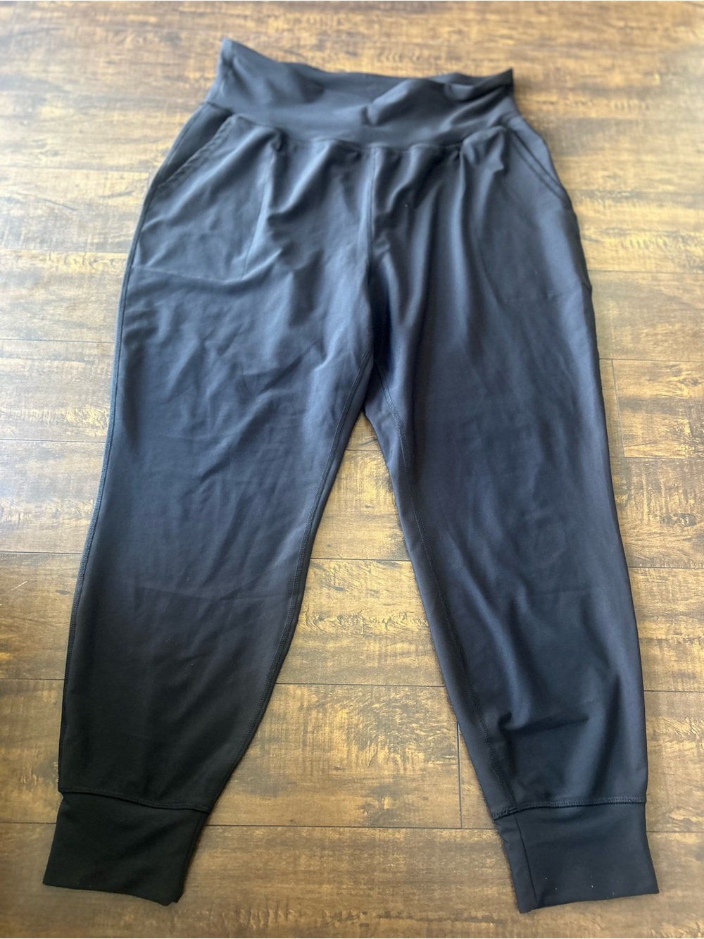 Old Navy Black Jogger Sweatpants with High Waist